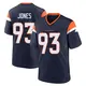 Game Navy Men's D.J. Jones Denver Broncos Alternate Jersey