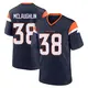 Game Navy Men's Jaleel McLaughlin Denver Broncos Alternate Jersey