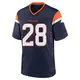 Game Navy Men's Jamaal Charles Denver Broncos Alternate Jersey