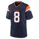 Game Navy Men's Jarrett Stidham Denver Broncos Alternate Jersey