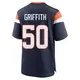 Game Navy Men's Jonas Griffith Denver Broncos Alternate Jersey