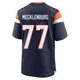 Game Navy Men's Karl Mecklenburg Denver Broncos Alternate Jersey