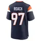 Game Navy Men's Malcolm Roach Denver Broncos Alternate Jersey