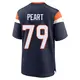 Game Navy Men's Matt Peart Denver Broncos Alternate Jersey