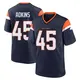 Game Navy Men's Nate Adkins Denver Broncos Alternate Jersey