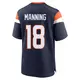 Game Navy Men's Peyton Manning Denver Broncos Alternate Jersey