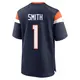 Game Navy Men's Tremon Smith Denver Broncos Alternate Jersey