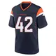 Game Navy Men's Zach Cunningham Denver Broncos Alternate Jersey