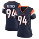 Game Navy Women's Aaron Patrick Denver Broncos Alternate Jersey