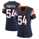 Game Navy Women's Alex Forsyth Denver Broncos Alternate Jersey