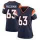 Game Navy Women's Alex Palczewski Denver Broncos Alternate Jersey