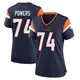 Game Navy Women's Ben Powers Denver Broncos Alternate Jersey