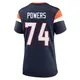 Game Navy Women's Ben Powers Denver Broncos Alternate Jersey