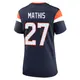 Game Navy Women's Damarri Mathis Denver Broncos Alternate Jersey