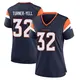 Game Navy Women's Delarrin Turner-Yell Denver Broncos Alternate Jersey