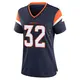 Game Navy Women's Delarrin Turner-Yell Denver Broncos Alternate Jersey