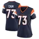 Game Navy Women's Frank Crum Denver Broncos Alternate Jersey