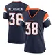 Game Navy Women's Jaleel McLaughlin Denver Broncos Alternate Jersey