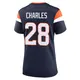 Game Navy Women's Jamaal Charles Denver Broncos Alternate Jersey