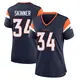 Game Navy Women's JL Skinner Denver Broncos Alternate Jersey