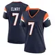 Game Navy Women's John Elway Denver Broncos Alternate Jersey