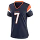 Game Navy Women's John Elway Denver Broncos Alternate Jersey