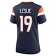 Game Navy Women's Jordan Leslie Denver Broncos Alternate Jersey