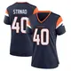 Game Navy Women's Justin Strnad Denver Broncos Alternate Jersey