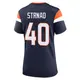 Game Navy Women's Justin Strnad Denver Broncos Alternate Jersey