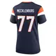 Game Navy Women's Karl Mecklenburg Denver Broncos Alternate Jersey