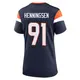 Game Navy Women's Matt Henningsen Denver Broncos Alternate Jersey