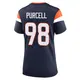 Game Navy Women's Mike Purcell Denver Broncos Alternate Jersey