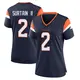 Game Navy Women's Pat Surtain II Denver Broncos Alternate Jersey