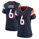 Game Navy Women's P.J. Locke Denver Broncos Alternate Jersey