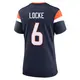 Game Navy Women's P.J. Locke Denver Broncos Alternate Jersey