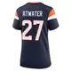 Game Navy Women's Steve Atwater Denver Broncos Alternate Jersey