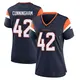 Game Navy Women's Zach Cunningham Denver Broncos Alternate Jersey