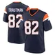 Game Navy Youth Adam Trautman Denver Broncos Alternate Jersey