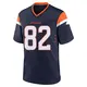 Game Navy Youth Adam Trautman Denver Broncos Alternate Jersey