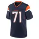 Game Navy Youth Cam Fleming Denver Broncos Alternate Jersey