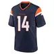 Game Navy Youth Courtland Sutton Denver Broncos Alternate Jersey