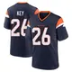 Game Navy Youth Devon Key Denver Broncos Alternate Jersey