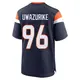 Game Navy Youth Eyioma Uwazurike Denver Broncos Alternate Jersey