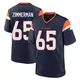 Game Navy Youth Gary Zimmerman Denver Broncos Alternate Jersey