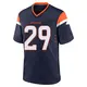 Game Navy Youth Ja'Quan McMillian Denver Broncos Alternate Jersey