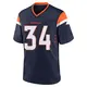 Game Navy Youth JL Skinner Denver Broncos Alternate Jersey