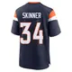 Game Navy Youth JL Skinner Denver Broncos Alternate Jersey