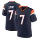 Game Navy Youth John Elway Denver Broncos Alternate Jersey