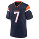 Game Navy Youth John Elway Denver Broncos Alternate Jersey