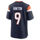 Game Navy Youth Kendall Hinton Denver Broncos Alternate Jersey